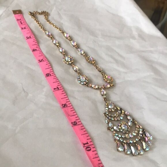 Beautiful Crystal Pendant Necklace!!! - Picture 7 of 8